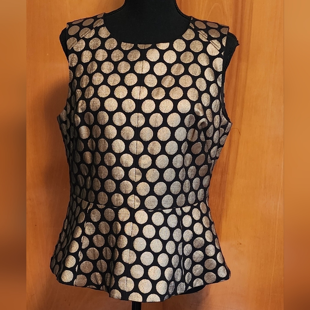 Vince Camuto Metallic Tank Top